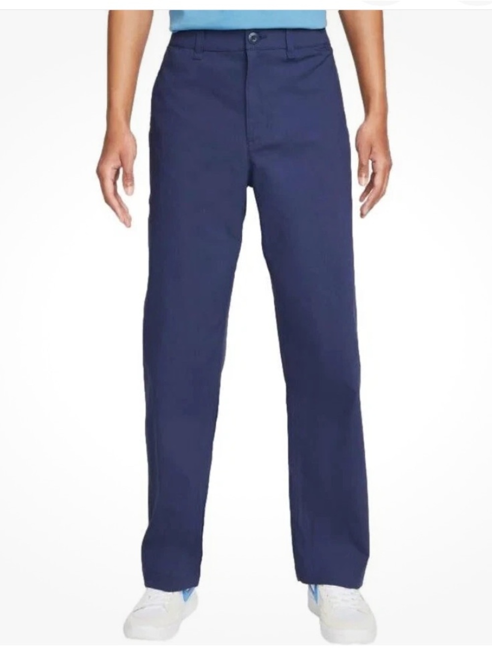 NWT Nike SB Dri-Fit Skate Chino Trousers Pants in Navy